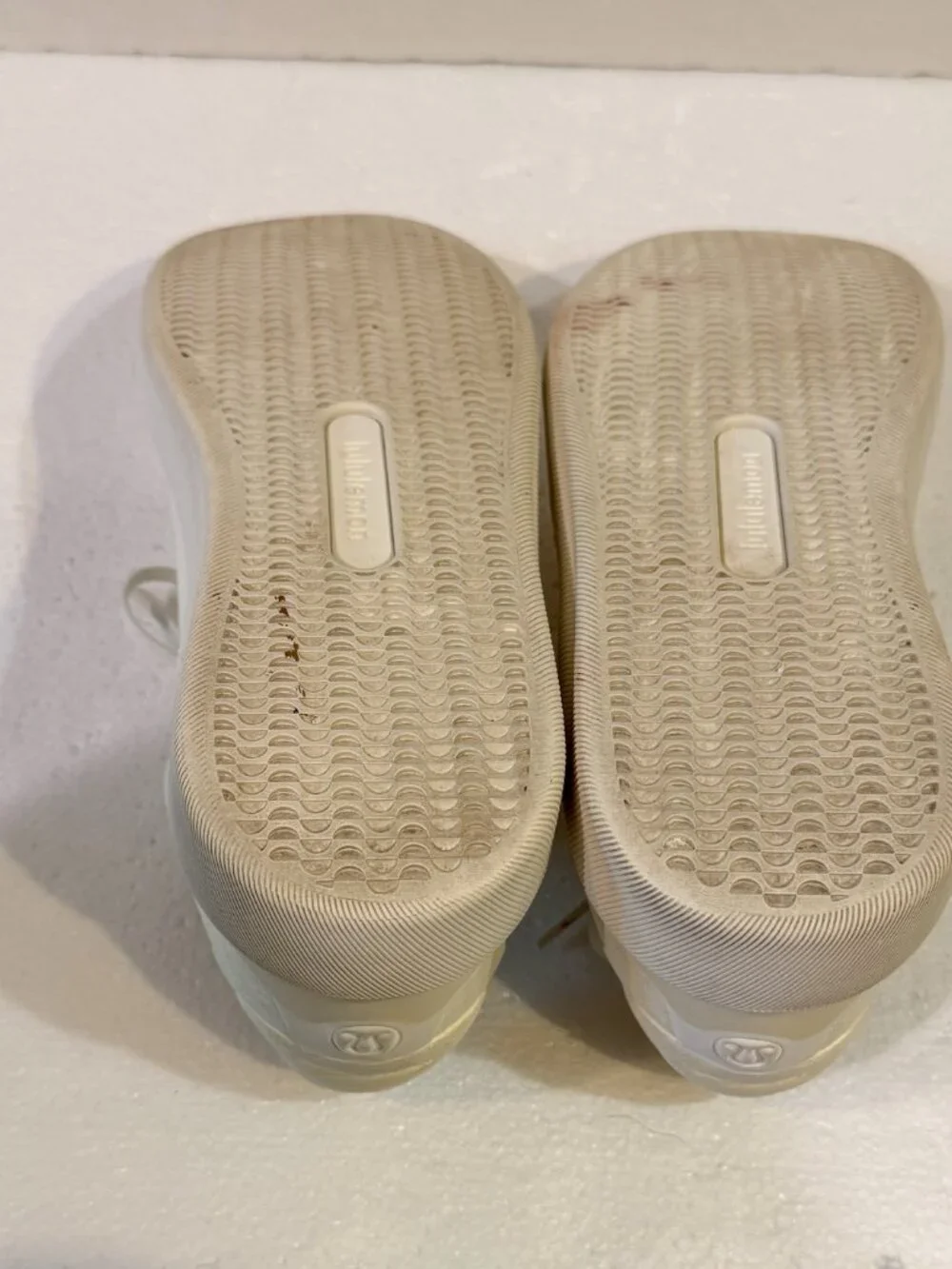 Lululemon Cityverse Sneakers Men's Size 10.5 Triple White Low Top Casual Shoes